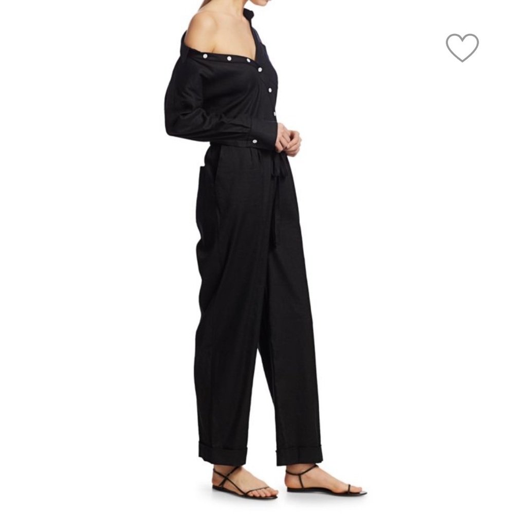 By any Other Name Blend Linen Jumpsuit